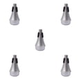 thumbnail image 3 of ZLight Sax Saxophone Supplies Rubber Plug Practicing Prop Trumpet Mute Straight Replaced Part Musical Gear Sound Dampener Silver 5Set, 3 of 6