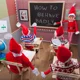 thumbnail image 5 of 2024 Lindo muñeco elfo navideño rojo para niños y niñas, adorno navideño, regalos de Año Nuevo, mesa, árbol de Navidad, decoración, 5 of 5