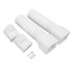 thumbnail image 1 of Rain Gutter Downspout Extensions Flexible Universal Drain Downspout Extender Drainage Connector Extendable From 20in to 29in White, 1 of 5