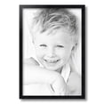 thumbnail image 2 of ArtToFrames 13x19 CM / 5.12x7.48 INCH Black Picture Frame, This 0.75 Inch  Wood Poster Frame is Satin Black Tall (CMWOM-1852), 2 of 8