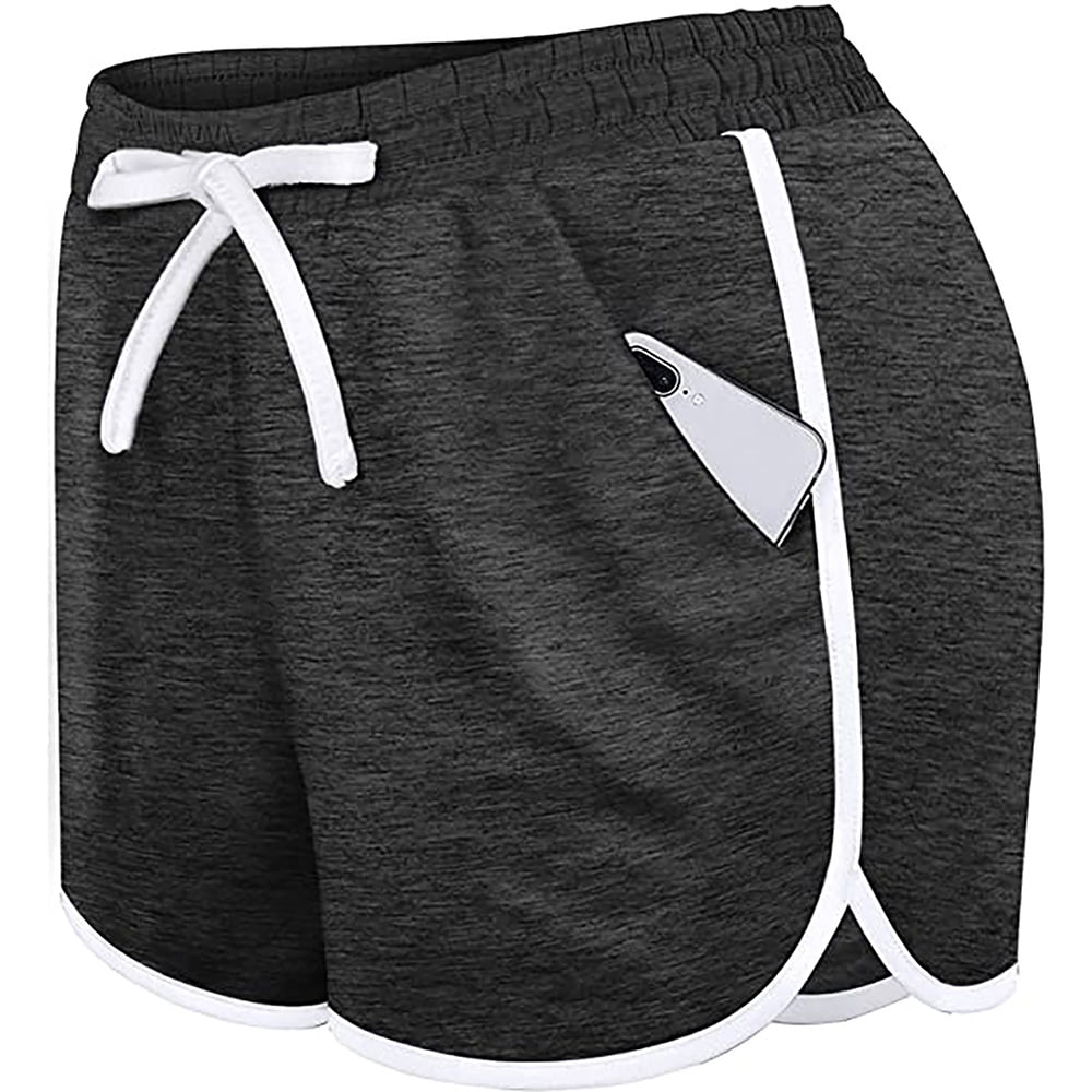 Abcnature Plus Size Shorts, Womens Athletic Shorts, Women