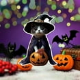 thumbnail image 6 of Witch Cat Acrylic Keychain Style A Adorable Halloween Bag Charm, 6 of 9