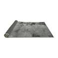 thumbnail image 2 of Ahgly Company Indoor Square Abstract Gray Modern Area Rugs, 8' Square, 2 of 4