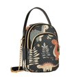 thumbnail image 7 of FORMRS Crossbody Bag for Women Quilted Travel Shoulder Cell Phone Purse with Chain Strap Handbag, Gray Dinosaur, 7 of 7
