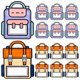 thumbnail image 1 of Paquete de 50 Bolsas de Golosinas para Mochilas, Bolsas Resellables, Bolsas de Regalo, Bolsas de Almacenamiento de Alimentos para Niños para Cumpleaños de Bebés, 1 of 7