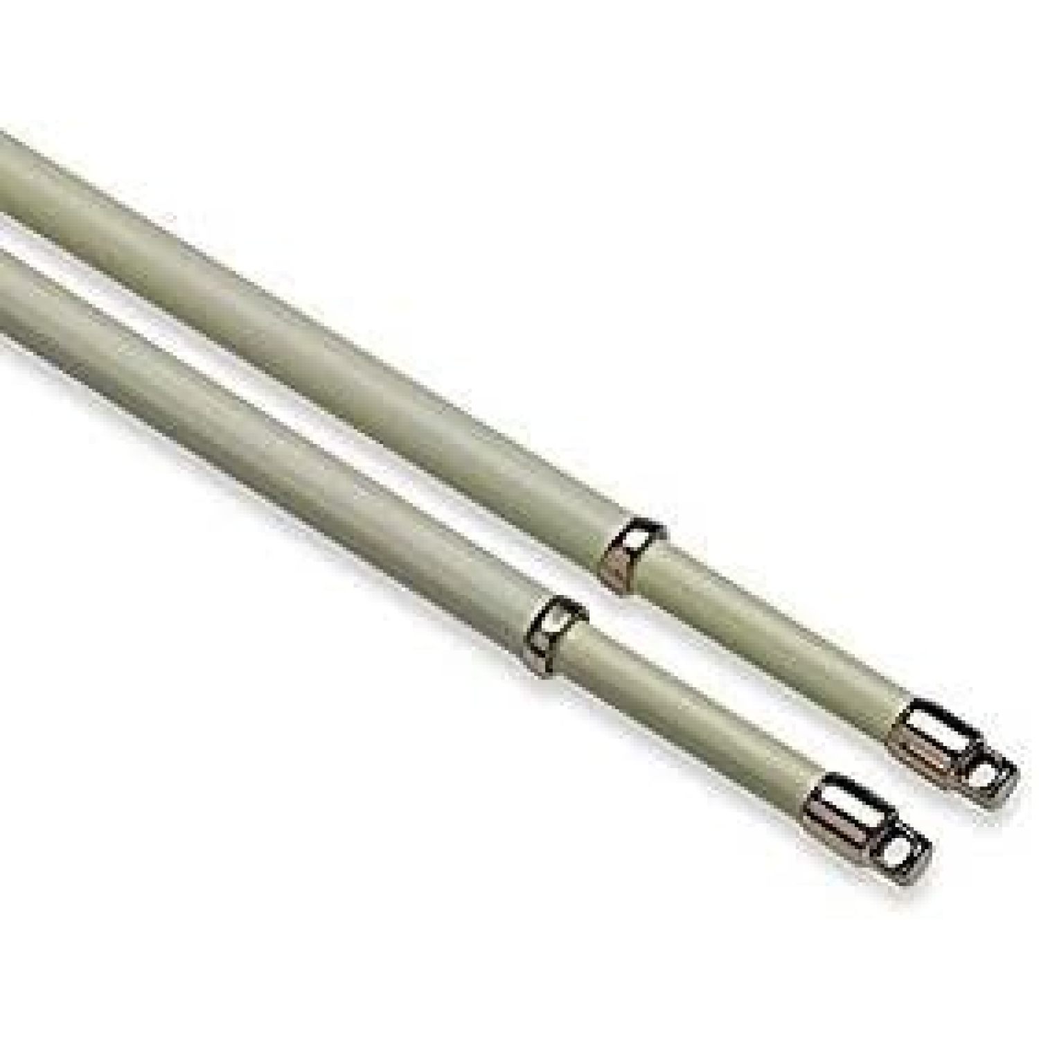 7" 12" 5/16 SWIVEL END WHITE SASH CURTAIN RODS 2 PER PACK