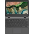 thumbnail image 3 of Pre-Owned Lenovo Chromebook 300E 2nd Gen Touchscreen 11.6'' - Intel Celeron N4000 - 4GB RAM 32GB Storage - ChromeOS - Black, 3 of 5