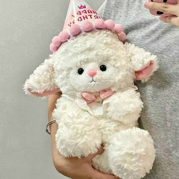 Plush Toys under $5! kkbbma Plush Lamb Stuffed Animal, Soft Sheep Doll Toy for Kids, Cute Animal Toys for Children, Birthday Gift for Boys Girls Baby Shower Christmas Present