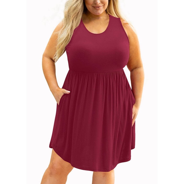 sachin and babi light blue dress Berylove Women Maxi Mother Dress Plus Size Black V Neck Half Sleeves Embroidered Wedding Party Guest Dress, Black / 3XL main image 1