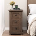 thumbnail image 3 of PLAMLE End Table with 3 Drawers for Living Room,Nightstand Sofa Side Table with Charging Station,End Table., 3 of 8