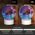thumbnail image 3 of Daiia Capybara Bathtub Fun Pattern Acrylic Night Light, LED Touch Light, Bedroom Night Light, Soft Glowing Lamp Perfect Gift for Mother's Day, Birthday, or Christmas, 3 of 9