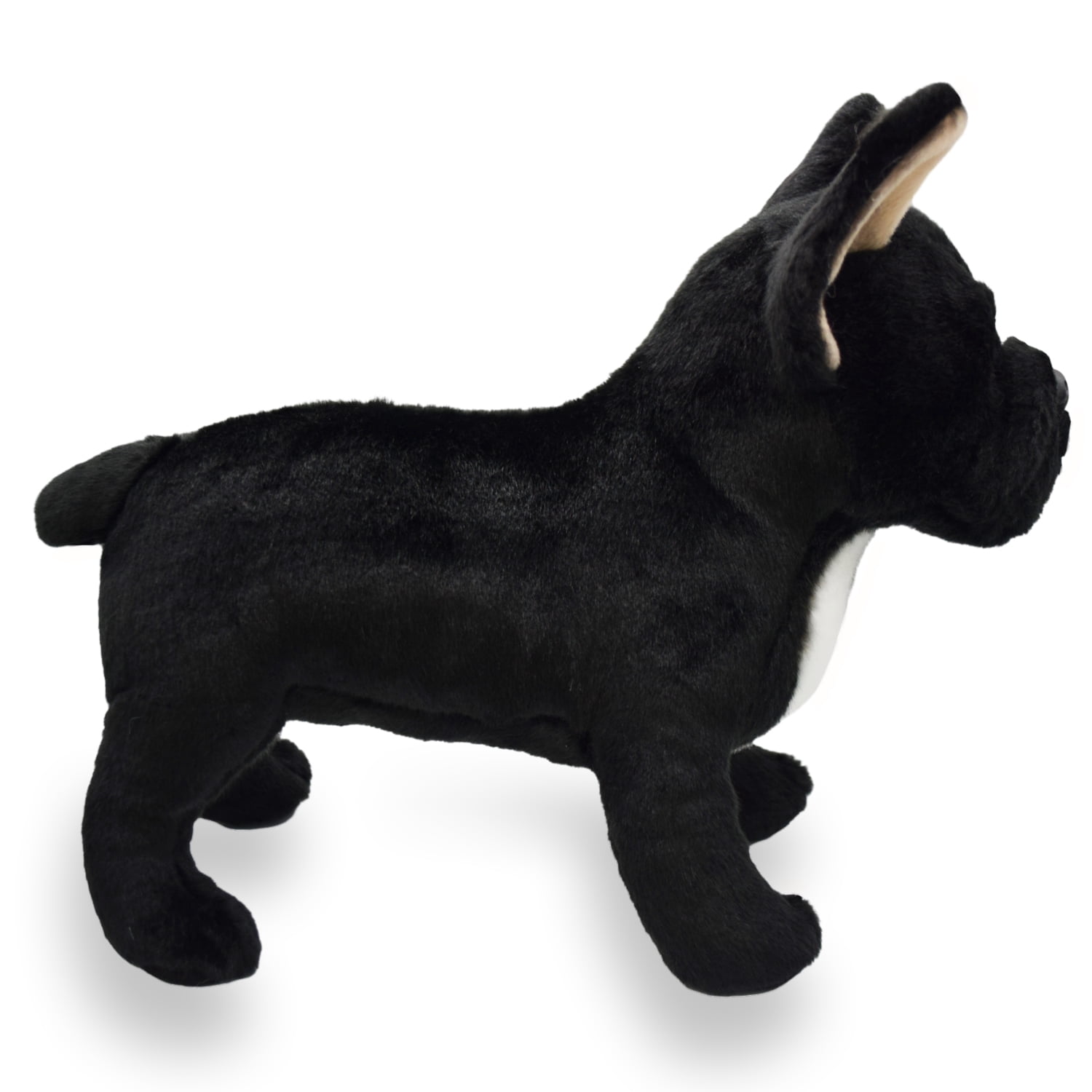Realistic Bulldog Dog Stuffed Animal Plush Toy, Lifelike Animal Plushies, Simulation Dog Doll