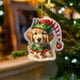 thumbnail image 2 of Uuiauoio Festive 2D Christmas Ornament with Design, Acrylic Hanging Decoration for Tree and Home Decor, Car Rearview Mirror Pendant and Seasonal Gift for Holiday Celebration, 2 of 6