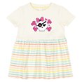 thumbnail image 3 of Inktastic Girl Pirate Skull Valentine Girls Baby Dress, 3 of 5