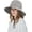 Dfh02-light Grey, variant on CoCoMangos Wide Brim Outdoor Fishing Hat Waterproof Bonnie Hats Cooling Safari Hunting Hat with Strap Mesh Bush Jungle Sun Cap