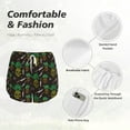 thumbnail image 4 of Bixox Women's Pineapples pattern 2 in 1 Running Shorts - Lightweight Athletic Workout Gym Yoga Shorts Liner with Pockets - X-Large, 4 of 7