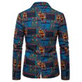 thumbnail image 3 of Chaquetas de Prendas de Vestir Casuales Para Hombres Otoño E Invierno Chaqueta de Traje Delgada Con Estampado de Estilo Étnico Informal de Moda Odeerbi ODB-4, 3 of 6