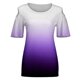 thumbnail image 4 of Elegante mujer cuello redondo impresión manga corta camiseta blusa Tops sudadera OAVQHLG3B Store lin121212, 4 of 5