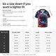 thumbnail image 5 of Balery Outer Space Floating Numbers And Letters Camisa Casual de Manga Corta con Botones para Hombre, Texturizada, Estilo Cubano, para Playa, Verano-3X-Large, 5 of 5