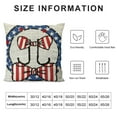 thumbnail image 5 of PHYHOO  Pillow Covers USA American Flag Love Heart Patriotic Throw Pillow Covers Independence Day Cushion Case Pillowcase Decorations for Sofa Couch, 5 of 5