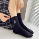 thumbnail image 4 of Calcetines largos para mujer, cómodos, de moda, que combinan con todo, calcetines de algodón para mujer, 4 of 7