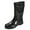 Black, variant on Tanleewa Women's Rain Boots Nonslip Rain Shoes Waterproof Garden Boots Shoe Size 5 Adult Female