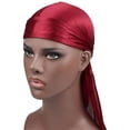 thumbnail image 2 of 3PCS Silky Durags Pack for Men Waves, Satin Doo Rag, 2 of 5