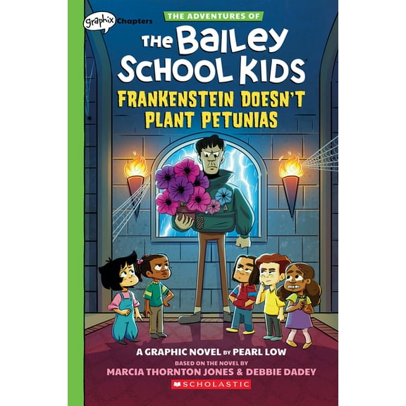 The Adventures of the Bailey School Kids Frankenstein Doesn't Plant Petunias: A Graphix Chapters Book (the Adventures of the Bailey School Kids #2), (Paperback)