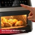 thumbnail image 4 of HoninJoy 12 QT Air fryer with Flex Basket, Air Fryer with Visible Cooking Window and 50PCS Air Fryer Liners, 8 Presets Cookings with Digital LED Touchscreen, Nonstick and Dishwasher-Safe, NEW, 4 of 7