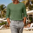 thumbnail image 5 of zbxnLI Long Sleeve T Shirts for Men Comfy Workout Athletic Tee Tops with Pockets Comfort Breathable Soft Tshirt, 5 of 7
