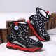 thumbnail image 4 of Botas Invierno Zapatos para Y Niña Cálido Pequeños/niños Grandes, 4 of 9