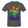 thumbnail image 4 of Bingfone Pride Rainbow Men'S Loose Fit Short-Sleeve Pocket T-Shirt, 4 of 7