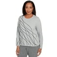 thumbnail image 3 of Alfred Dunner Womens Abstract Cording Sweater, 3 of 4