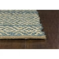 thumbnail image 3 of KAS Rugs Izteca 0369 Aqua Horizon Hand-Woven Jute and Chenille Area Rug, 3 of 3
