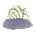thumbnail image 4 of Empire Cove Stripe Terry Cloth Bucket Hat Fisherman Cap Women Men Sun Hat Green, 4 of 4