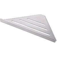 Estante de ducha de baño de aleación de aluminio, estante de ducha de acero inoxidable, estante de esquina, cesta de almacenamiento de cosméticos triangular, estante de almacenamiento montado en la