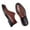 Brown, variant on Mens Dress Shoes Casual Dress Shoes British Business Soft Sole Wedding Shoes Black Size:8.5