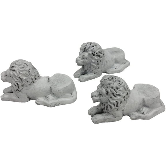 Goodman and Wife Animated Lion Pot Planter Feet (Set of 3), Small size