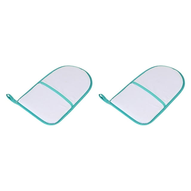 2 guantes de planchado, guantes para vaporizador de prendas, aislamiento térmico, protectores portátiles. tira
