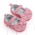 thumbnail image 3 of Infant Baby Girls Shoes Cute Non-Slip Soft Sole Bowknot Princess Dress Mary Jane Flats Toddler First Walker Baby Sneaker Shoes, 3 of 5