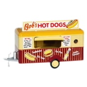 Bobs Hot Dogs Mobile Food Trailer 1/87 (HO) Scale Diecast Model by Oxford Diecast