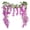 Multicolor, variant on Artificial Wisteria Flowers Vines Hanging Garland for Home Garden Wedding Arch Decor Outdoor Indoor Curtain String Hearthweave