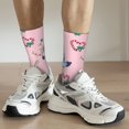 thumbnail image 6 of Silaia Bluey Print Adult Socks, Athletic Socks, Mens and Womens Crew Cushion Socks,Work Athletic Running Socks,Casual Breathable Socks, 6 of 6