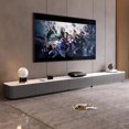 thumbnail image 4 of Display Shelf Storage Tv Stand Grey Wood Cabinet Coffee Mobile Tv Stand Rack Bedroom Mueble Salon Blanco Living Room Furniture My Lux Decor Round, 4 of 18