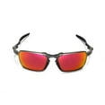thumbnail image 5 of Walleva Fire Red Polarized Replacement Lenses for Oakley Badman Sunglasses, 5 of 6