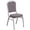 Herringbone, variant on Bowery Hill Fabric/Steel Banquet Stack Chair in Silver/Black