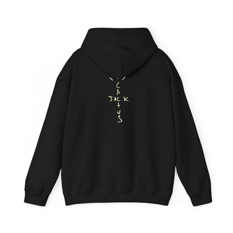 FastCultureClub Cactus Jack Hip Hop Travis Rap Military Green Hoodie Sweatshirt - XL / Black, Adult Unisex