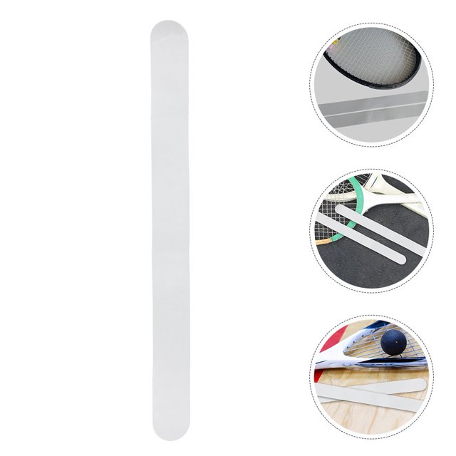 unbranded 2Ud Protector De Borde Transparente Para Raqueta De Tenis Con Mejor Agarre Y Control