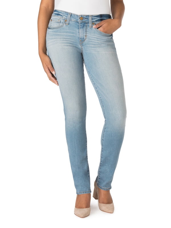 Signature by Levi Strauss & Co. Women's Modern Straight Jeans 