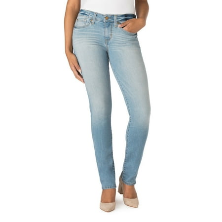 Signature by Levi Strauss & Co. Women's Modern Straight (Best American Made Jeans)